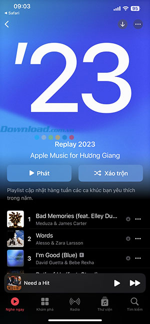 Cách xem thống kê nghe nhạc Apple Music Replay 2024 Apple-Music-Replay-2023-15