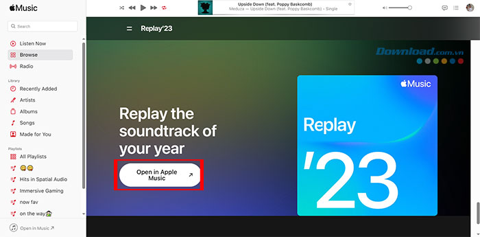 Cách xem thống kê nghe nhạc Apple Music Replay 2024 Apple-Music-Replay-2023-4