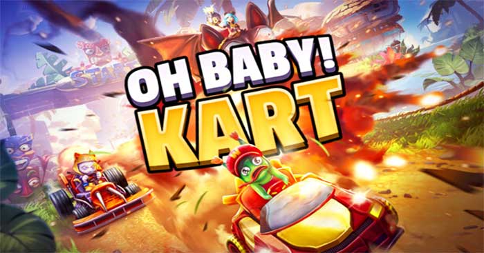 Oh Baby! Kart là game mô phỏng đua xe kart miễn phí sôi động