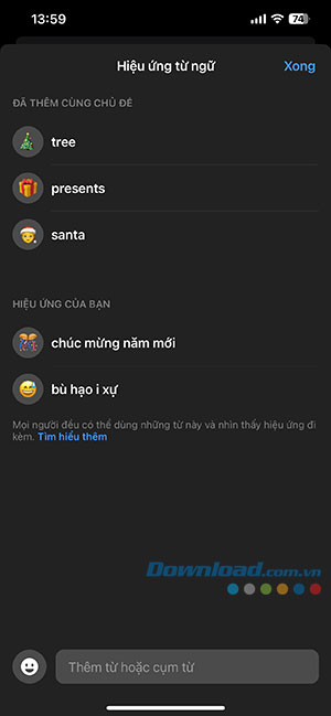 Cách đổi chủ đề Giáng Sinh trong Facebook Messenger Thayp-doi-chu-de-Giang-Sinh-Facebook-Messenger-5