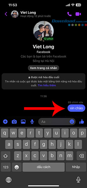 Cách chỉnh sửa tin nhắn đã gửi trong Facebook Messenger Chinh-sua-tin-nhan-da-gui-Facebook-Messenger-4