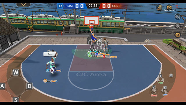 Basketball Grand Slam 2024 là game bóng rổ 3D miễn phí với lối chơi chân thực