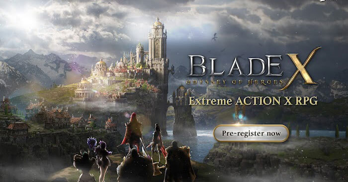 Blade X: Odyssey of Heroes là game ARPG tuyệt đẹp được phát triển bởi YJM Games