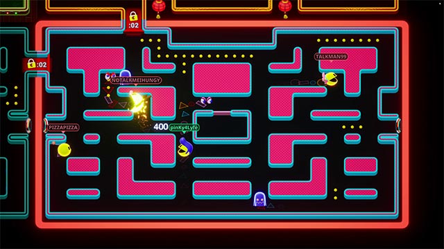 Lối chơi pha trộn giữa Pac-Man ăn chấm kinh điển với đấu trường sinh tử thời thượng