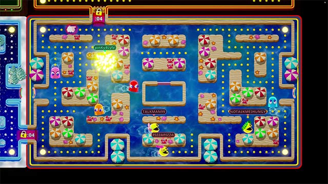 Tùy chỉnh PAC-MAN bằng nhiều tùy chọn mà PAC-MAN Mega Tunnel Battle: Chomp Champs cung cấp