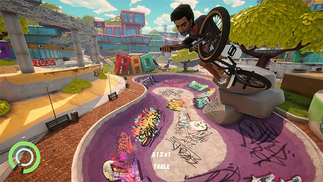 Chinh phục 6 bản đồ rộng lớn và đầy thách thức trong Streetdog BMX game