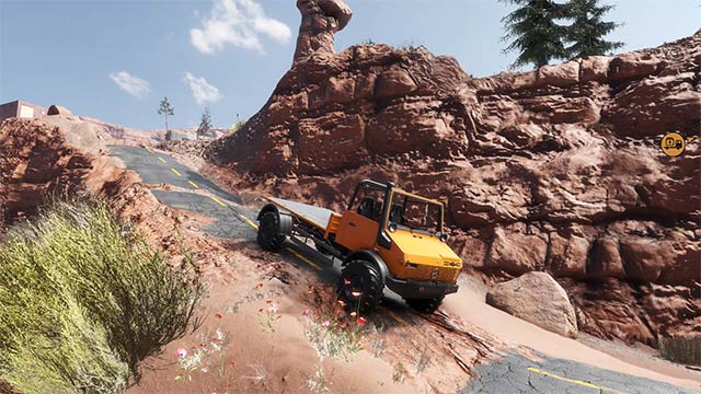 Khám phá loạt chế độ chơi thư giãn hoặc thách thức trong Offroad Truck Simulator: Heavy Duty Challenge