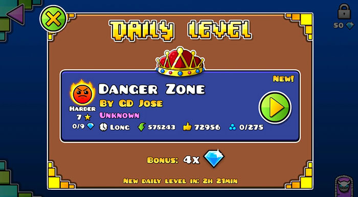 Cách thu thập Diamond trong Geometry Dash Cach-thu-thap-Diamond-Geometry-Dash-3