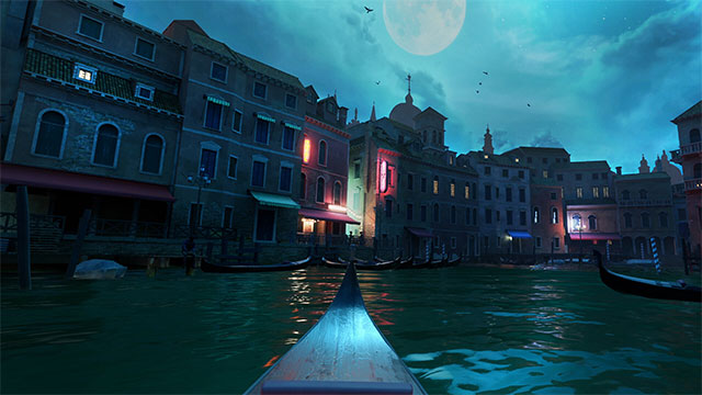 Bối cảnh game Vampire: The Masquerade - Justice là thành phố Venice chìm trong bóng tối