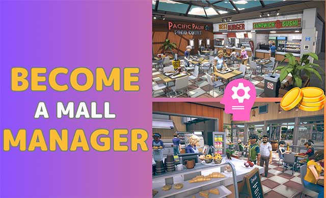 Quản lý một trung tâm mua sắm chân thực và ấn tượng trong Idle Mall Tycoon