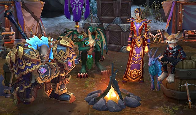 Chơi World of Warcraft: The War Within 1 mình hoặc hợp tác cùng đồng đội và liên minh