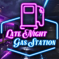 Late Night Gas Station
