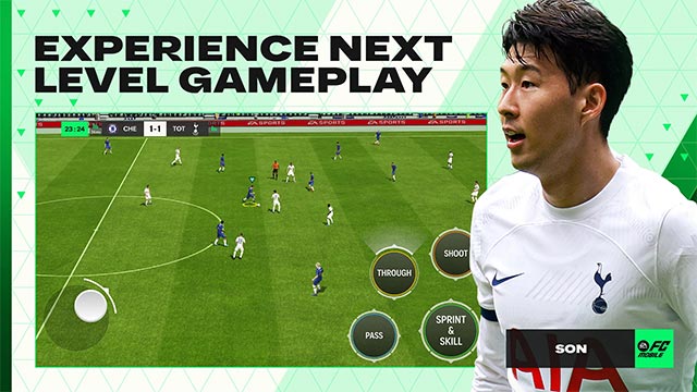 Trải nghiệm lối chơi thế hệ mới trong game quản lý bóng đá EA SPORTS FC Mobile Football