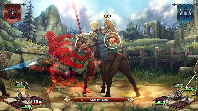 Lối chơi của Unicorn Overlord game pha trộn giữa chiến lược nhập vai với phiêu lưu hành động co-op