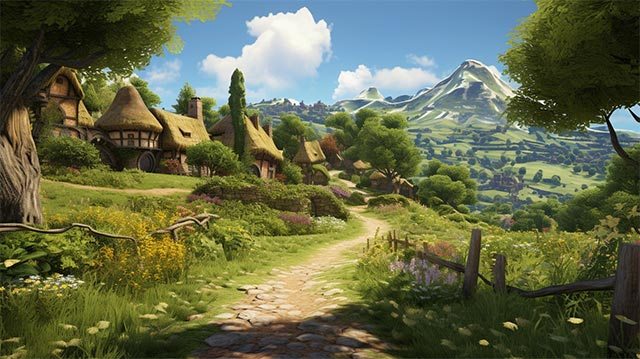 Tales of the Shire giả lập cuộc sống của người Hobbit ở The Shire thuộc Trung Địa