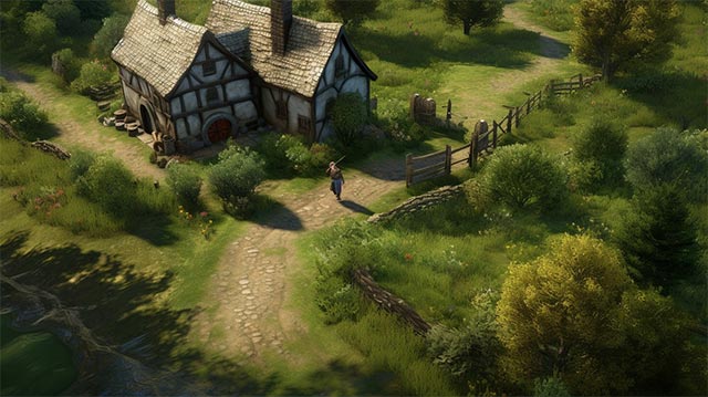 Game Tales of the Shire sở hữu đồ họa vẽ tay tinh tế và bắt mắt