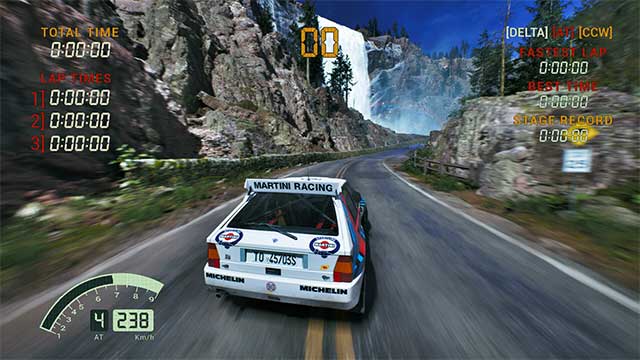 Over Jump Rally là phiên bản làm lại không chính thức của game đua xe Sega Rally