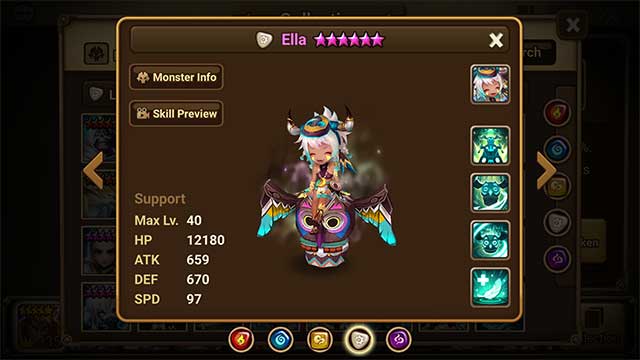 Mỗi nhân vật của Summoners War đều có ngoại hình và kỹ năng nổi bật