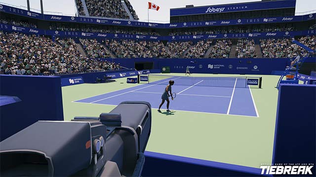 TIEBREAK: Official game of the ATP and WTA là game quần vợt chân thực bậc nhất