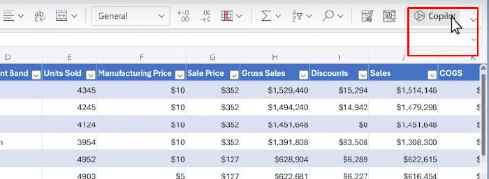 Cách Dùng Microsoft Copilot Trong Excel - Download.com.vn