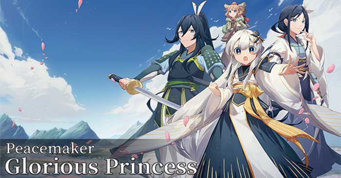 Peacemaker: Glorious Princess là game JRPG cổ điển đồ họa Anime