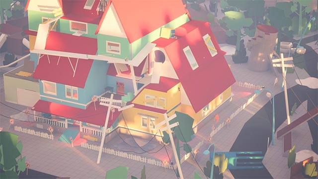 Bối cảnh game RBO là vùng Raven Brooks nổi tiếng trong series Hello Neighbor