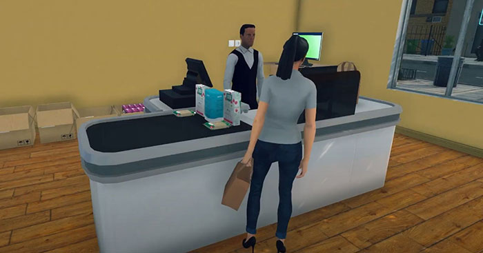 Cách thuê nhân viên thu ngân trong Supermarket Simulator