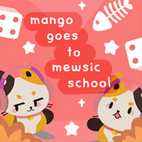Mango Goes to Mewsic School