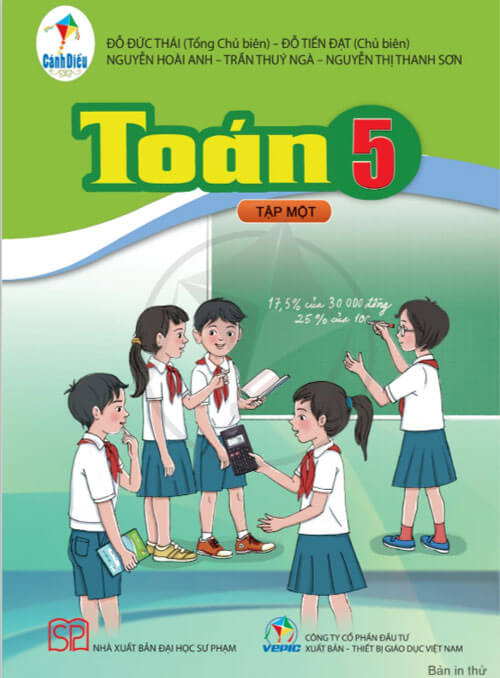 Sách Giáo Khoa Toán 5 - Tập Một Cánh Diều