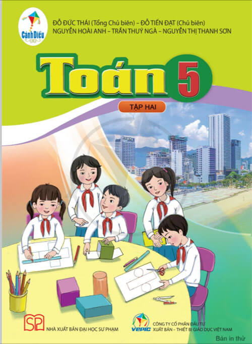 Sách Giáo Khoa Toán 5 - Tập Hai Cánh Diều