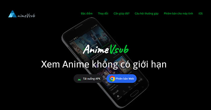 Cách cài đặt AnimeVsub trên PC và Android để xem anime dễ dàng