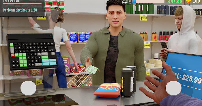 Supermarket Manager Simulator * Game mô phỏng quản lý siêu thị