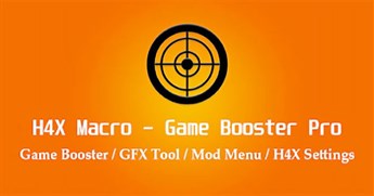 H4X Macro - Game Booster Pro cho Android