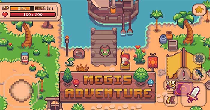 Megis Adventure * Game RPG Cuộc sống trên đảo Megis
