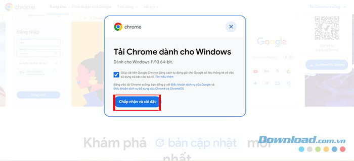 Cách tải và cài đặt Google Chrome trên máy tính