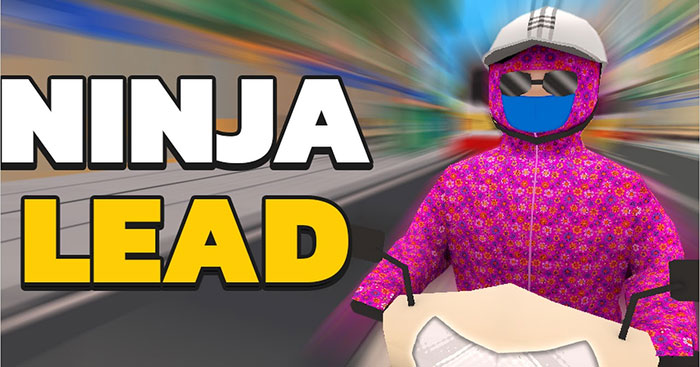 Ninja Lead * Game phiêu lưu, điều khiển xe Lead