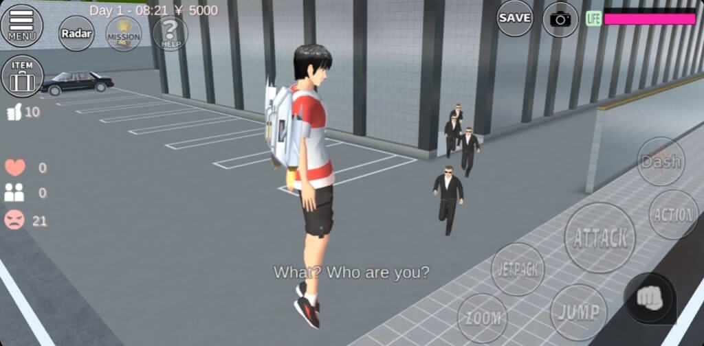 Ăn diện mặc đẹp cho nhân vật trong Sakura School Simulator