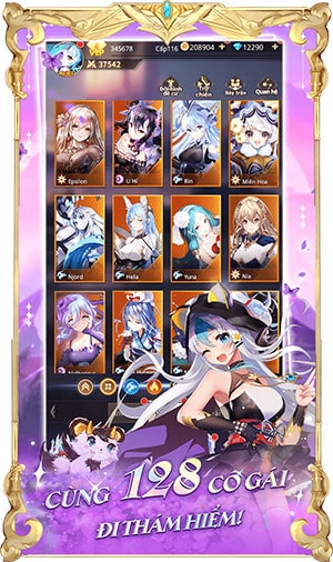 Chiến - Thiếu Nữ Aline, Chạy Đi! cho Android Game nhập vai chiến đấu cùng waifu quyến rũ Thieu-nu-Aline-chay-di-Android-2