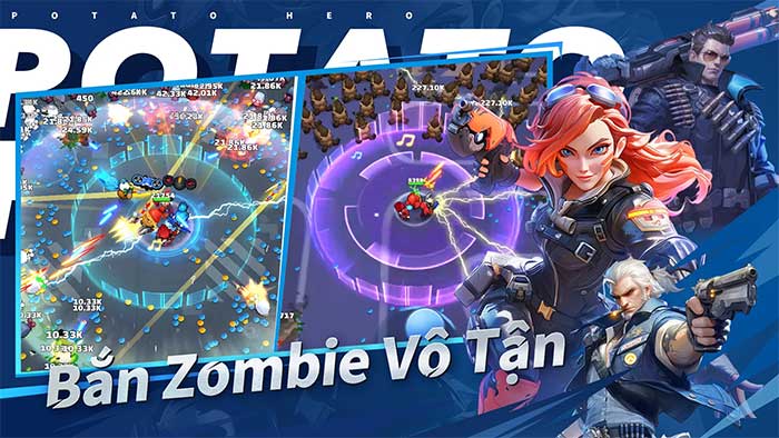 Vệ Binh Ngày Tận Thế cho Android Game roguelike chiến đấu với zombie Ve-Binh-Ngay-Tan-The-Android-1